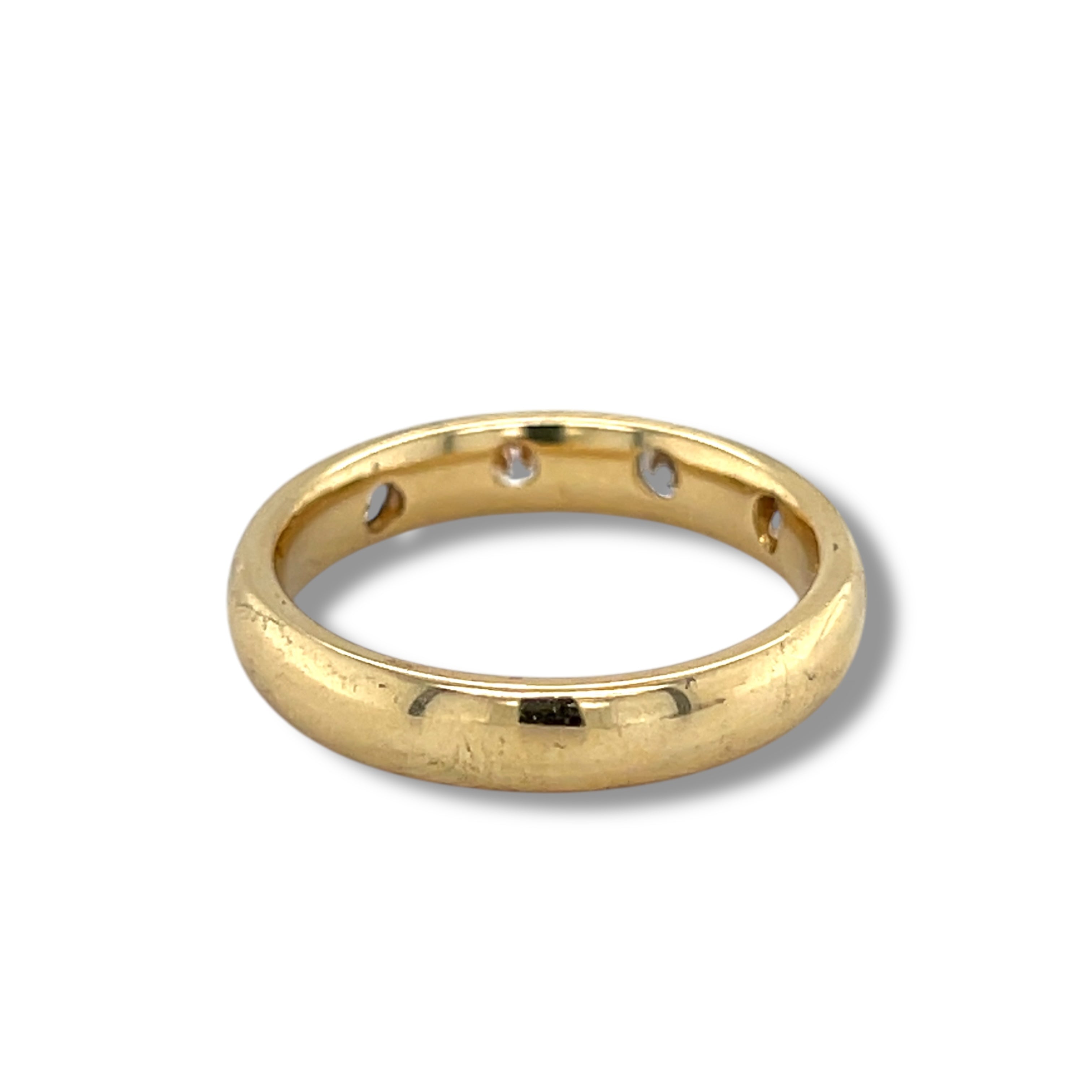 18ct Gold & Diamond Wedding Ring - Wildsmith Jewellery