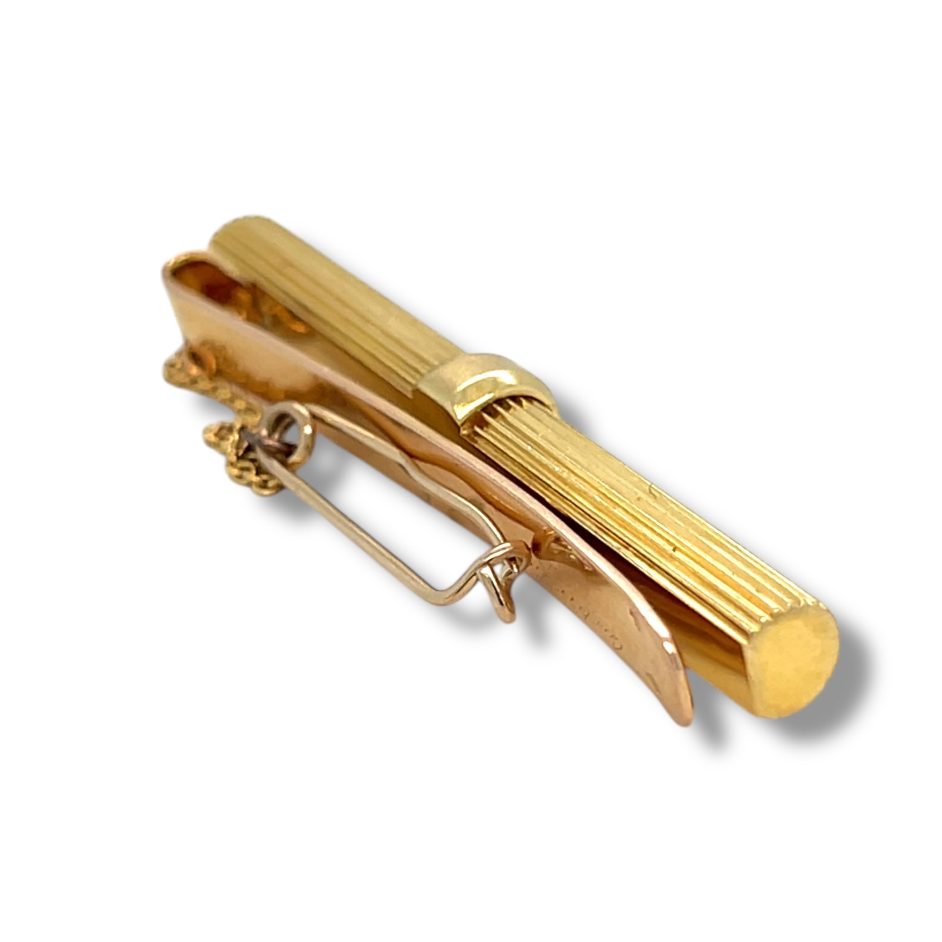 Cartier 18ct Gold Tie Slide - Wildsmith Jewellery