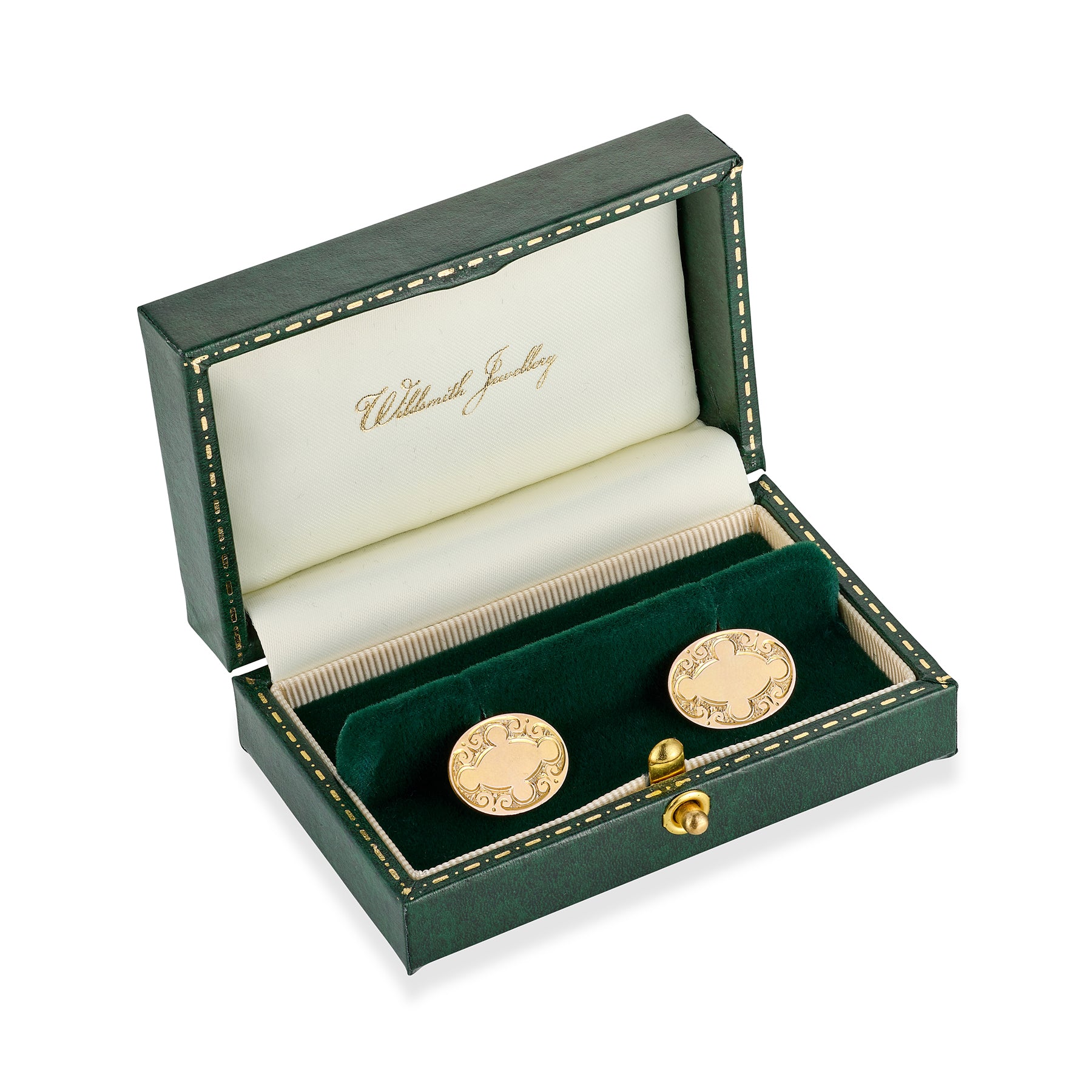 Edwardian Rose Gold Cufflinks
