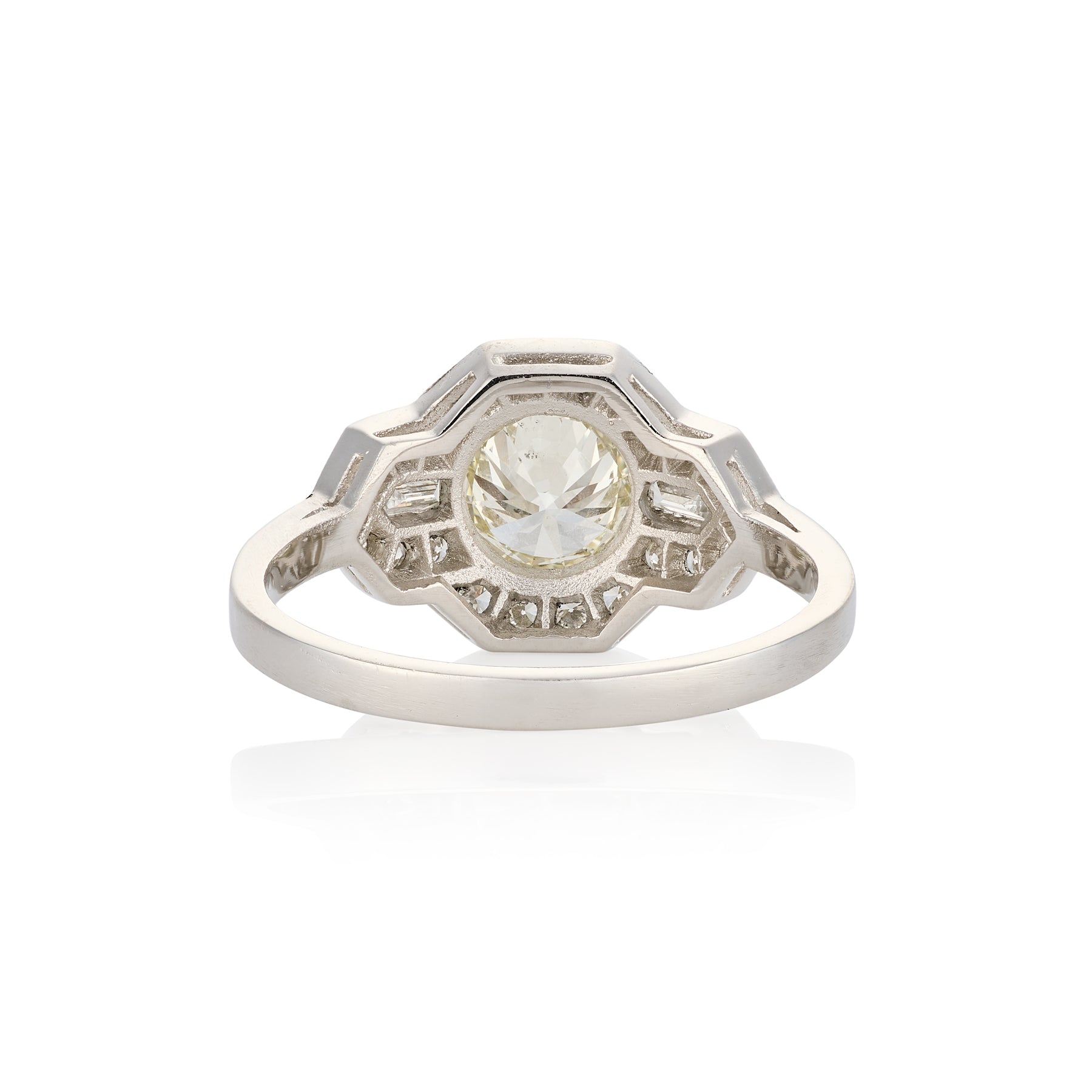 Art Deco Diamond Ring 1.4cts - Wildsmith Jewellery