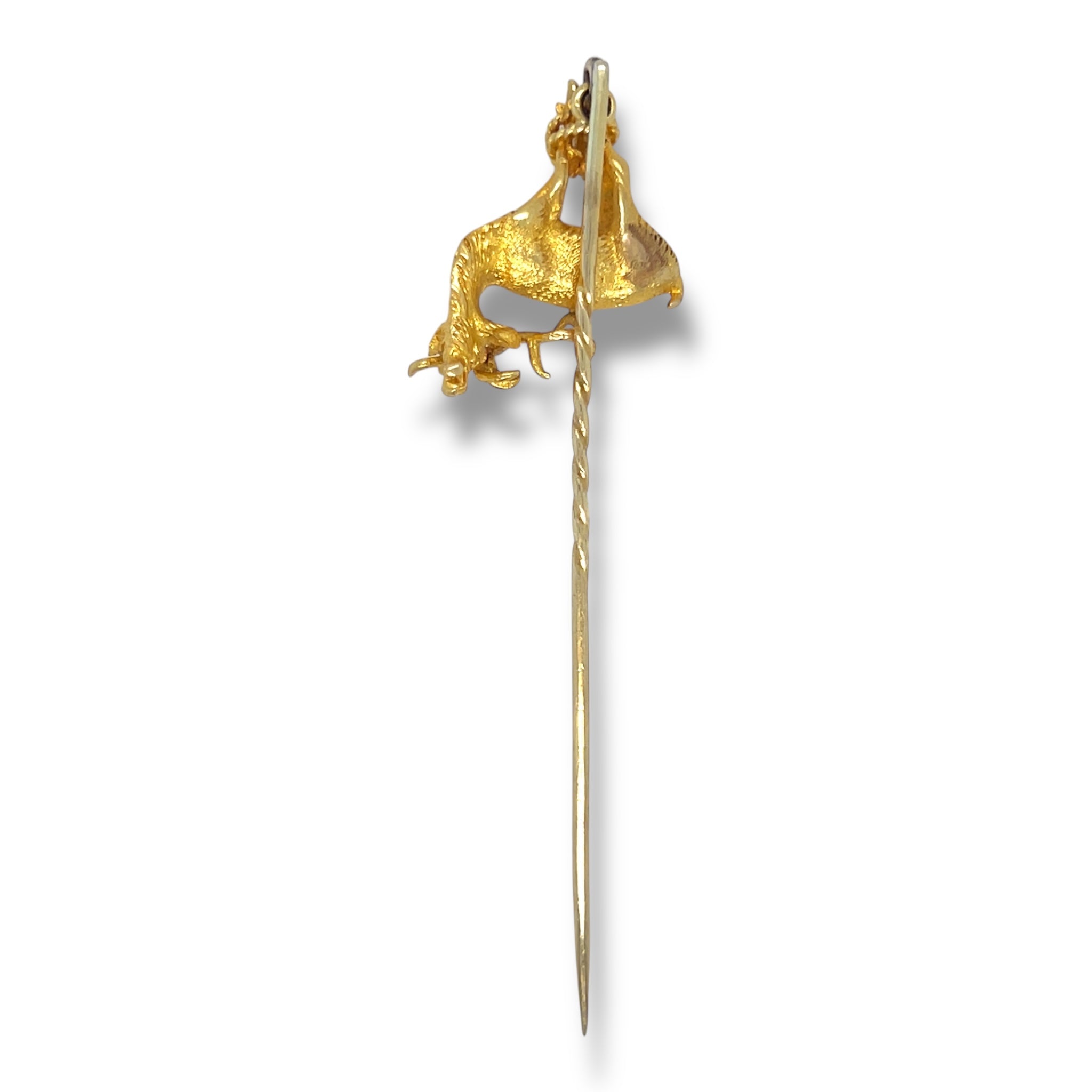 Victorian Stag Stickpin - Wildsmith Jewellery