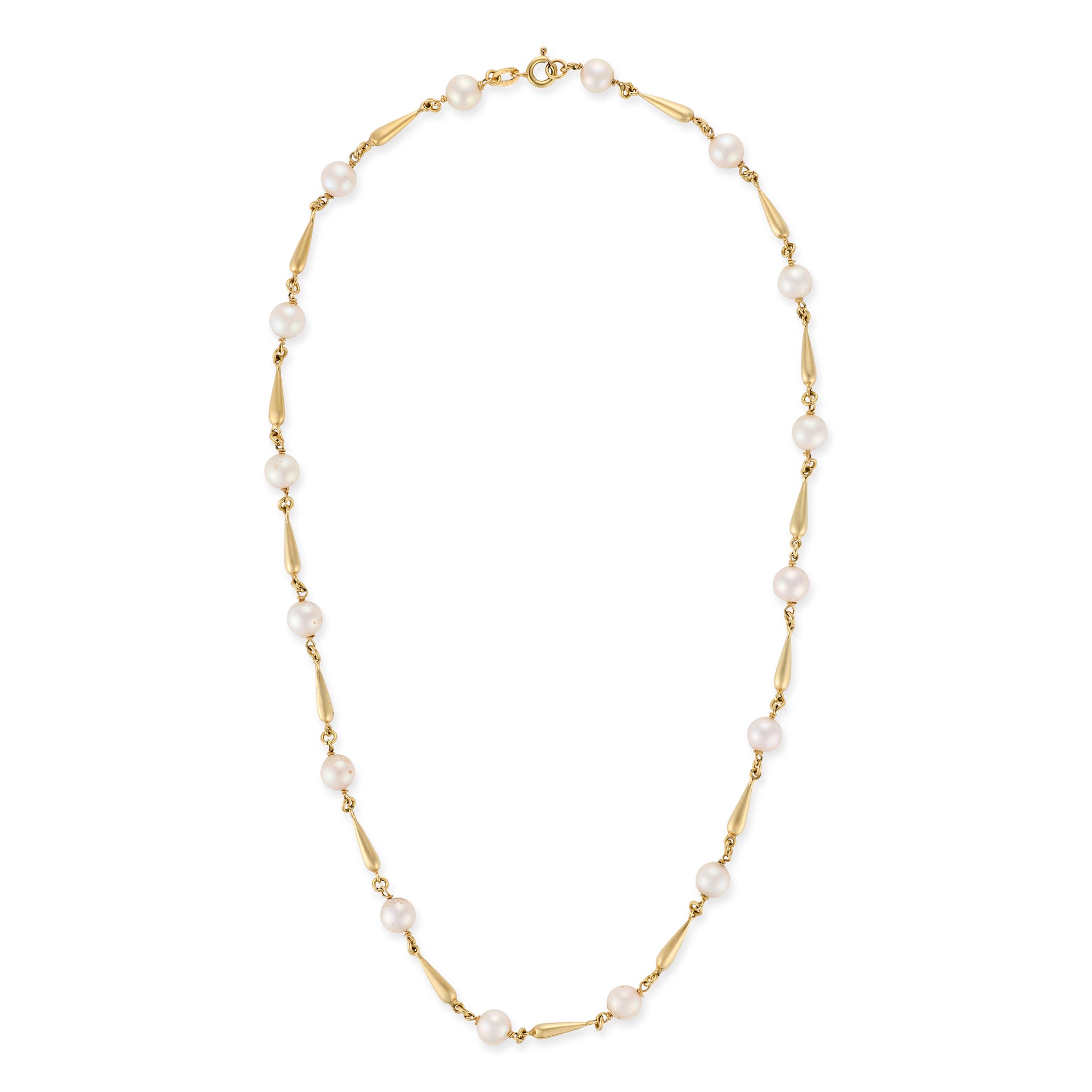 18ct Gold & Pearl Necklace - Wildsmith Jewellery