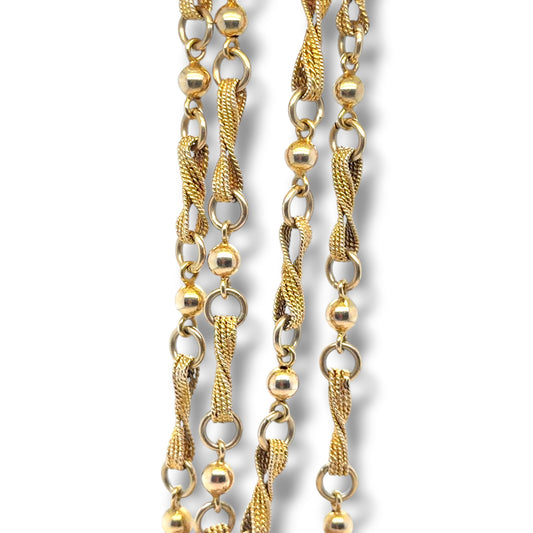 Vintage Infinity Link Long Chain