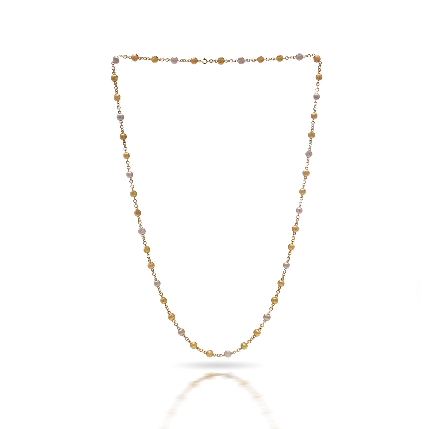 18ct Rose, White & Yellow Gold Necklace - Wildsmith Jewellery