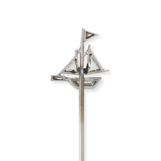 Art Deco Sailing Stickpin