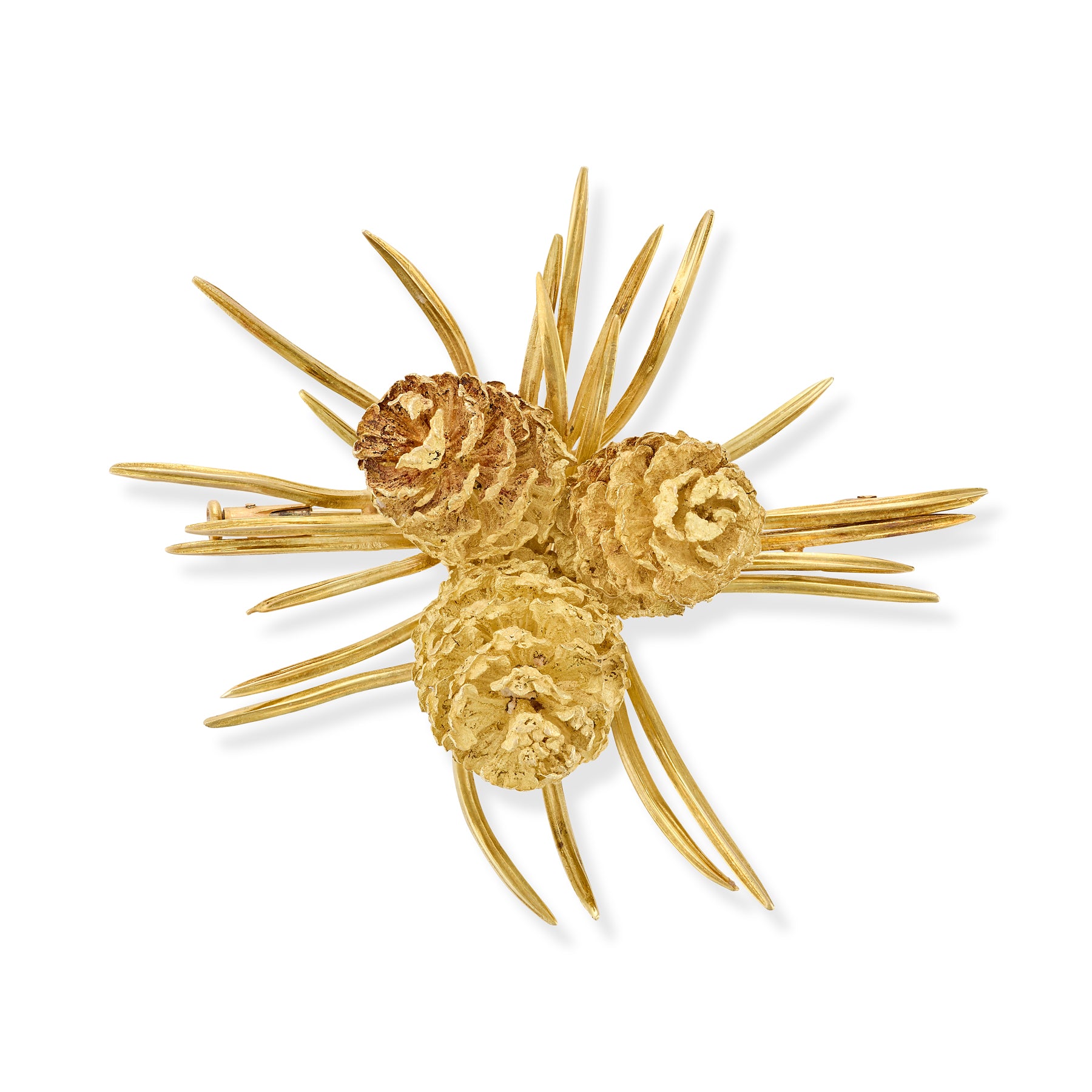 Hermes Paris, Vintage Pine Cone Brooch