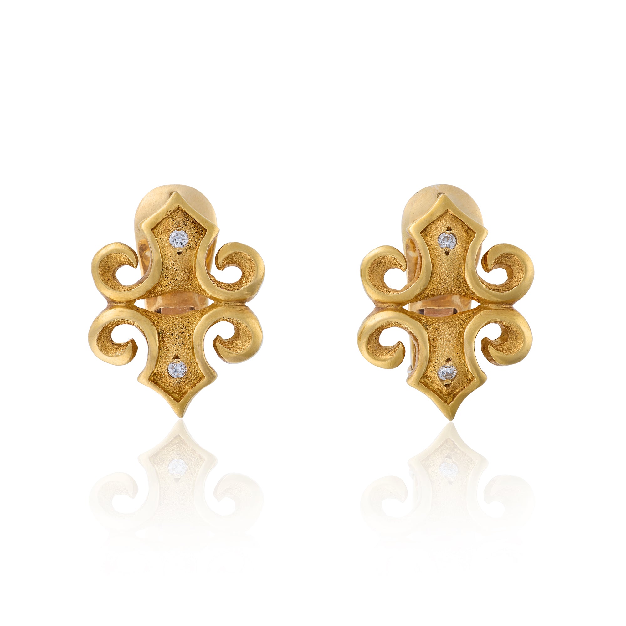 Gold & Diamond Earrings - Wildsmith Jewellery