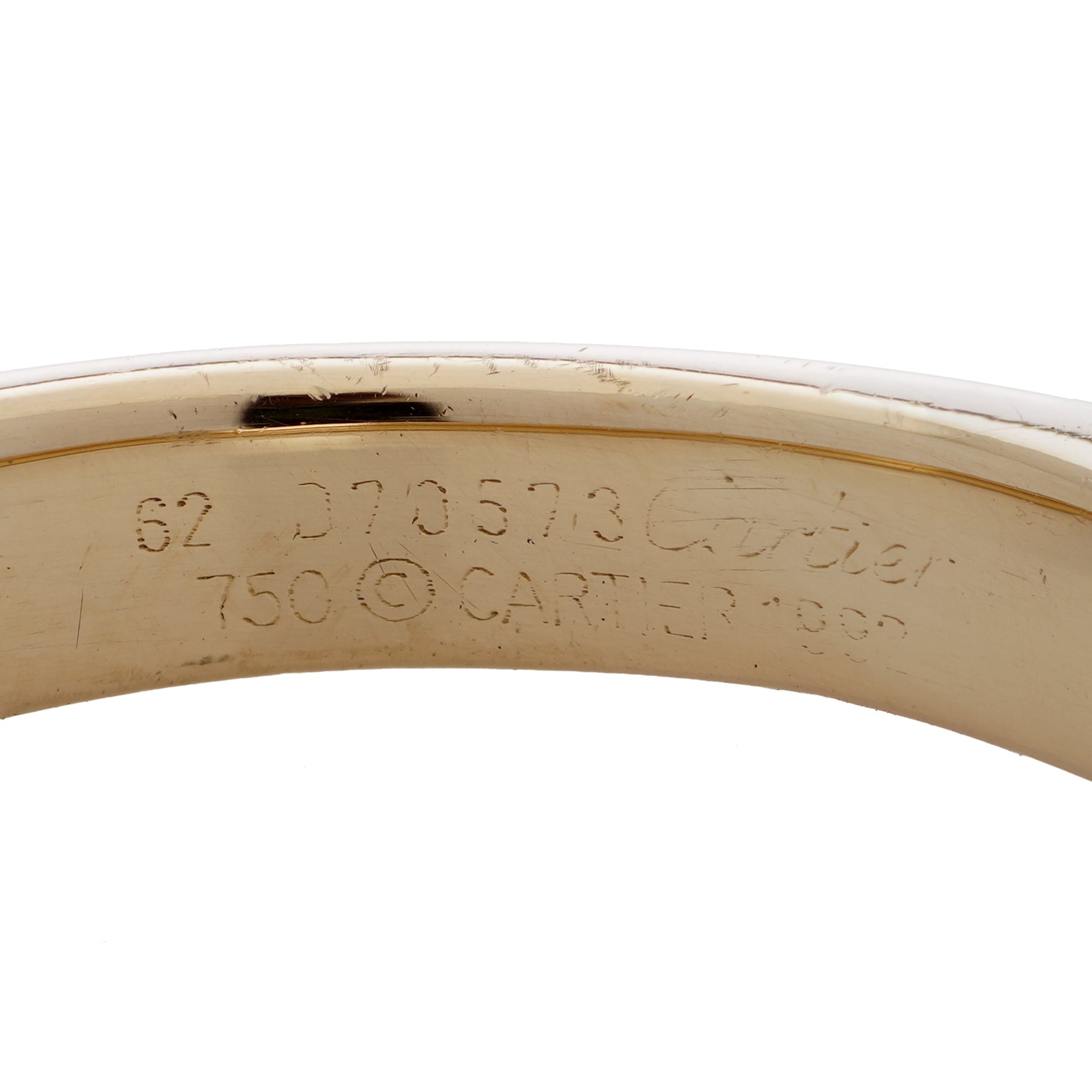 Vintage Cartier Wedding Band - Wildsmith Jewellery