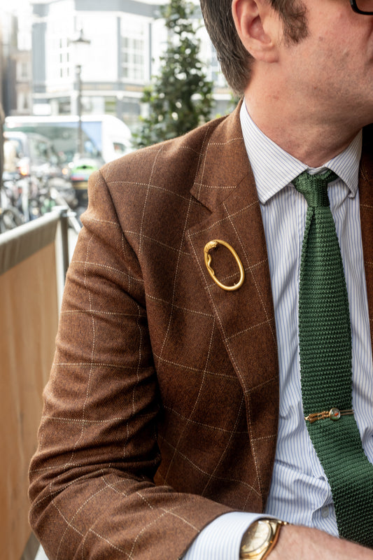 Victorian 18ct Gold Snake Brooch - Wildsmith Jewellery