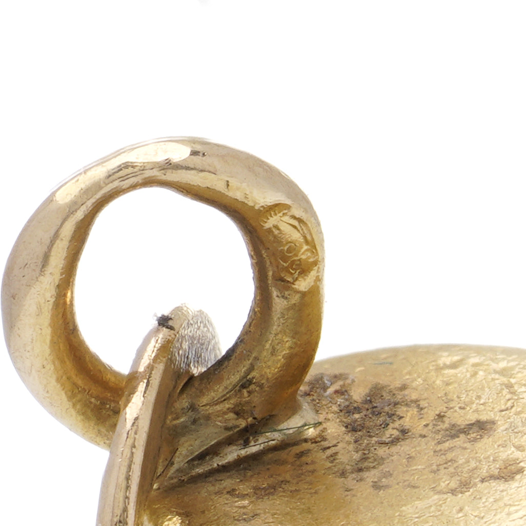 Victorian Moonstone & Onyx Penguin Charm / Pendant, 15ct - Wildsmith Jewellery