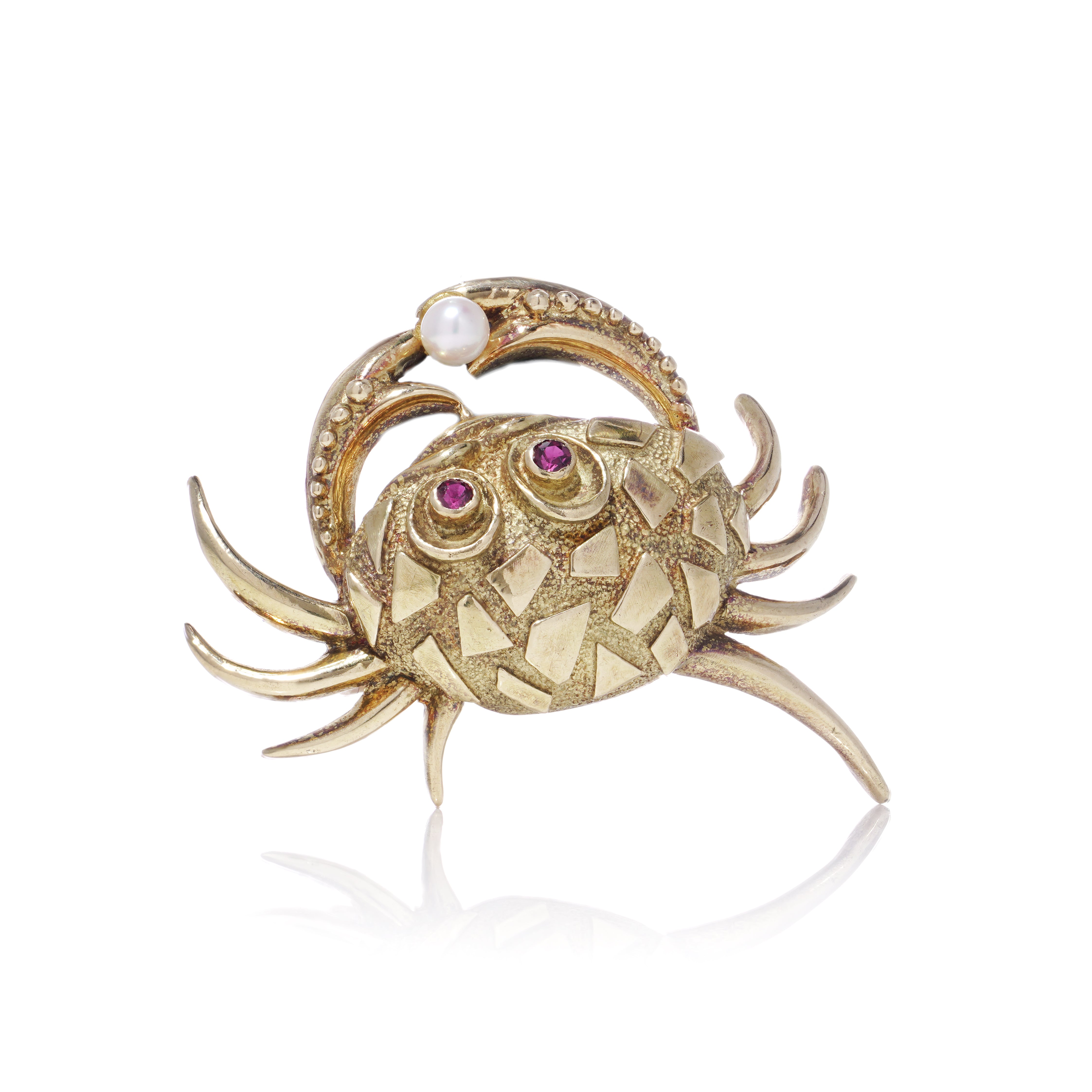 Zodiac Cancer Crab Brooch - Wildsmith Jewellery