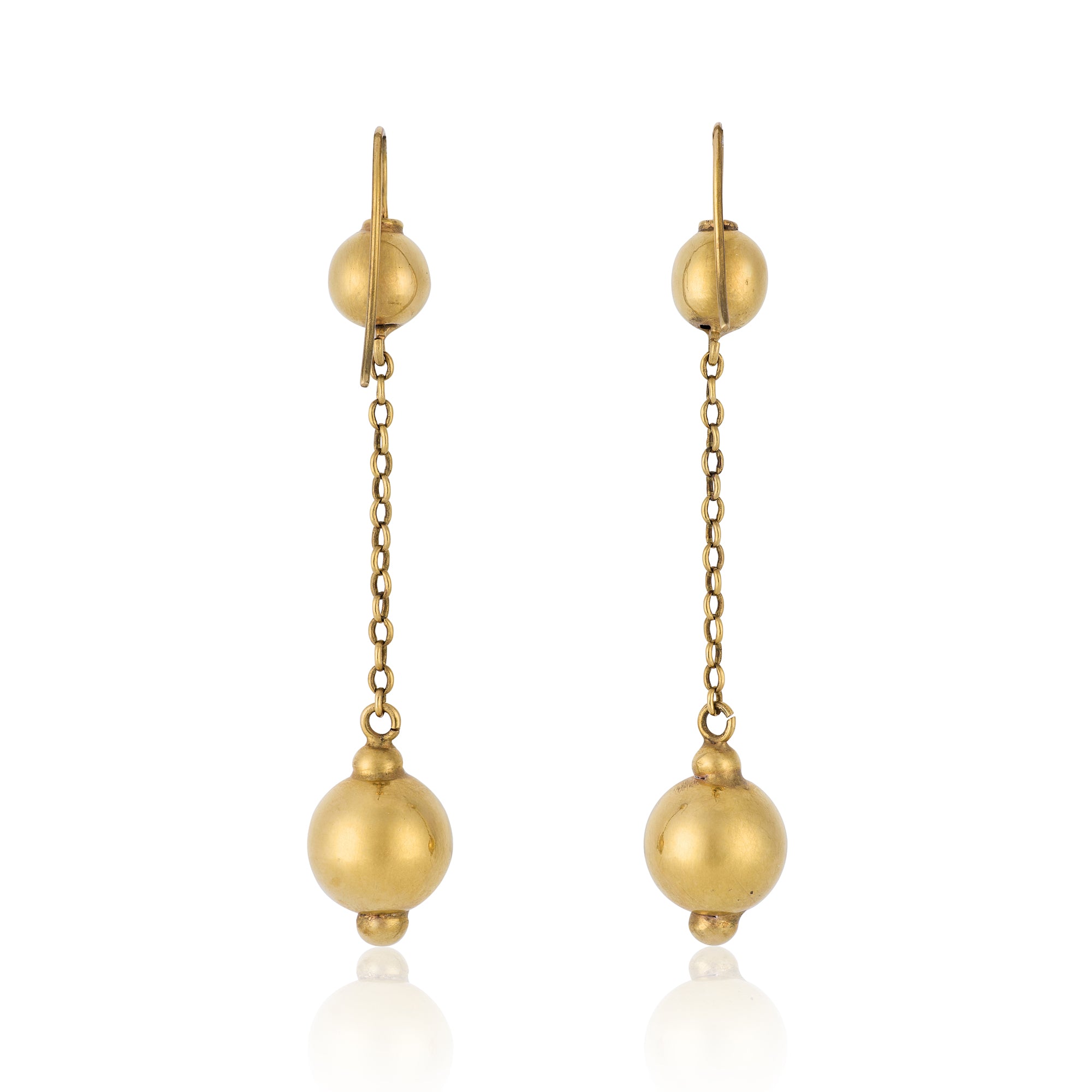 Gold Drop Earrings - Wildsmith Jewellery