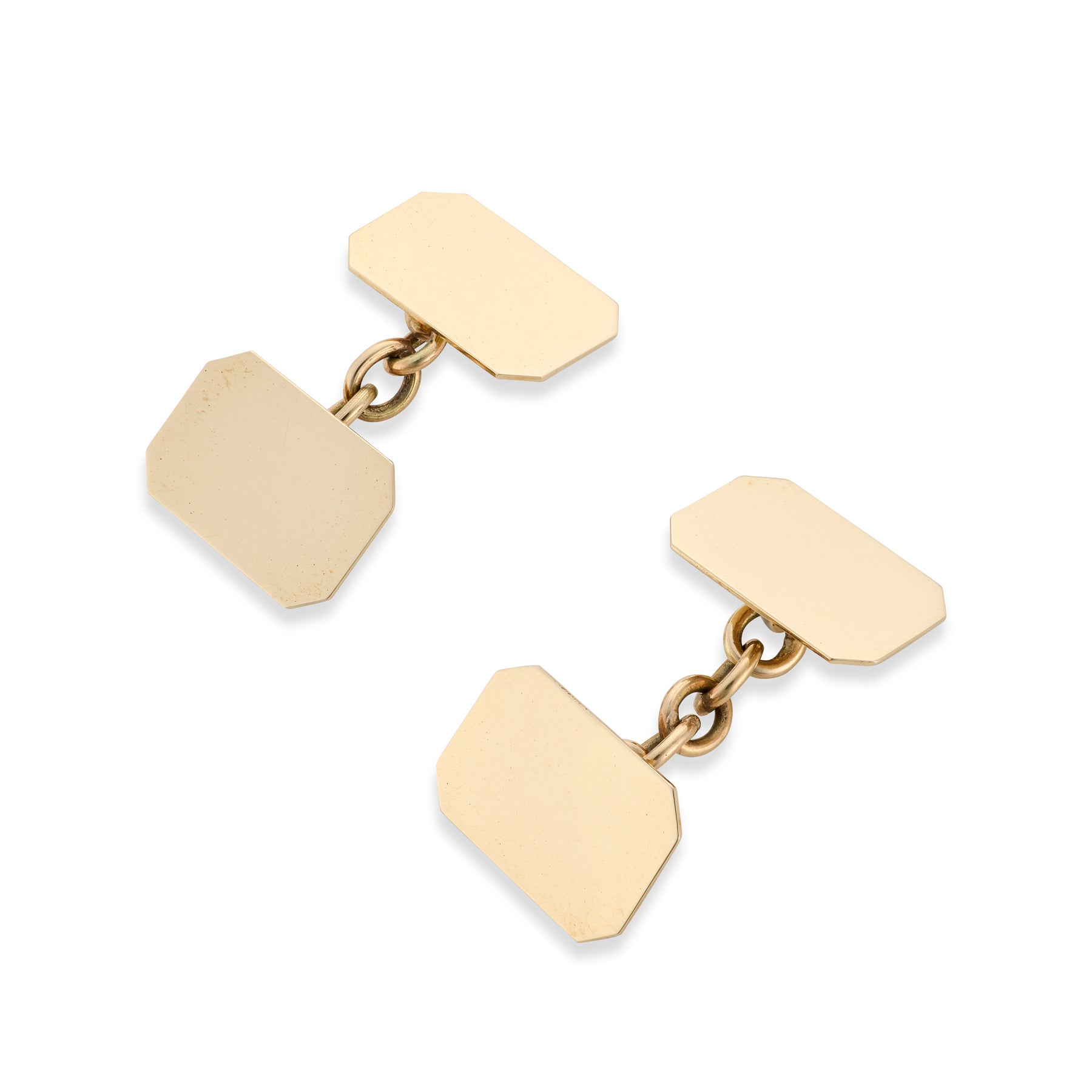 Antique Octagonal Cufflinks