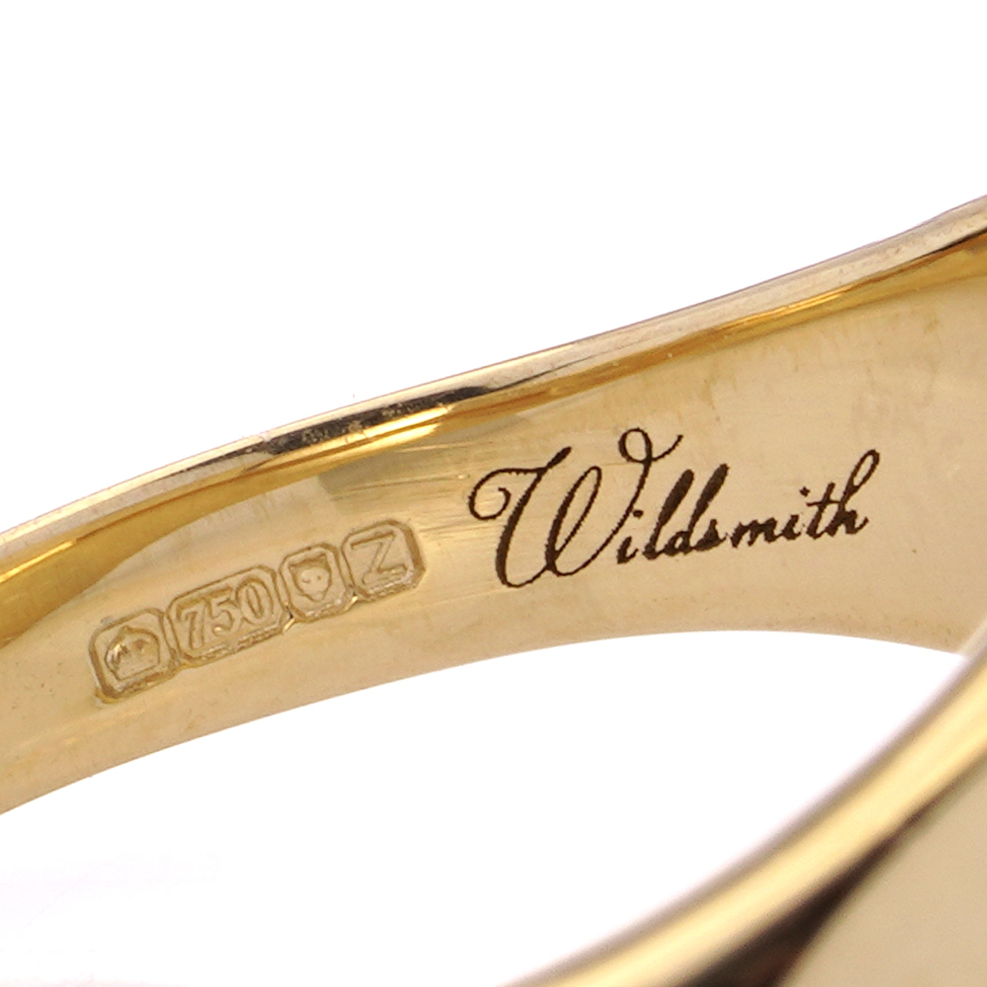 9 x 8mm Cushion Shaped Signet Ring - Wildsmith Jewellery