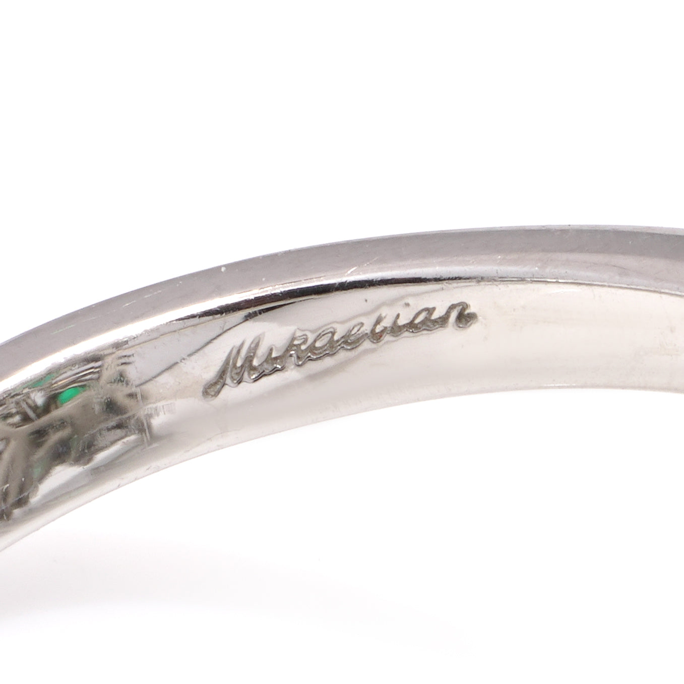 Emerald and Diamond Ring - Wildsmith Jewellery