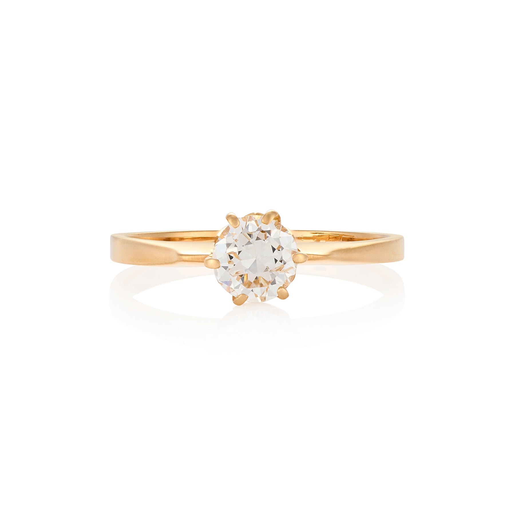 Diamond Solitaire Ring & Diamond Jacket