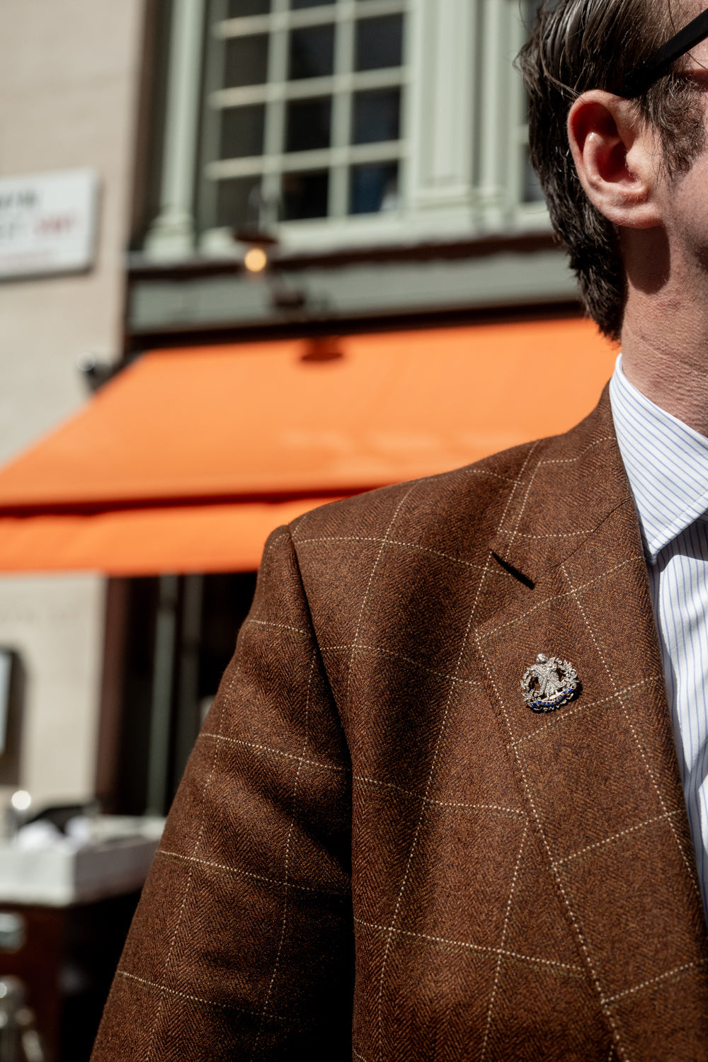 The Queen's Own Cameron Highlanders Diamond Brooch - Wildsmith Jewellery