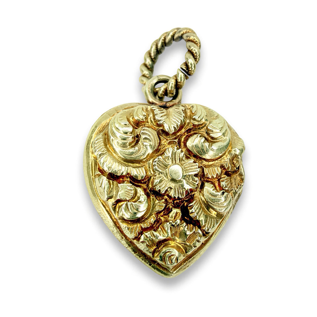 Victorian 15ct Gold Heart Locket