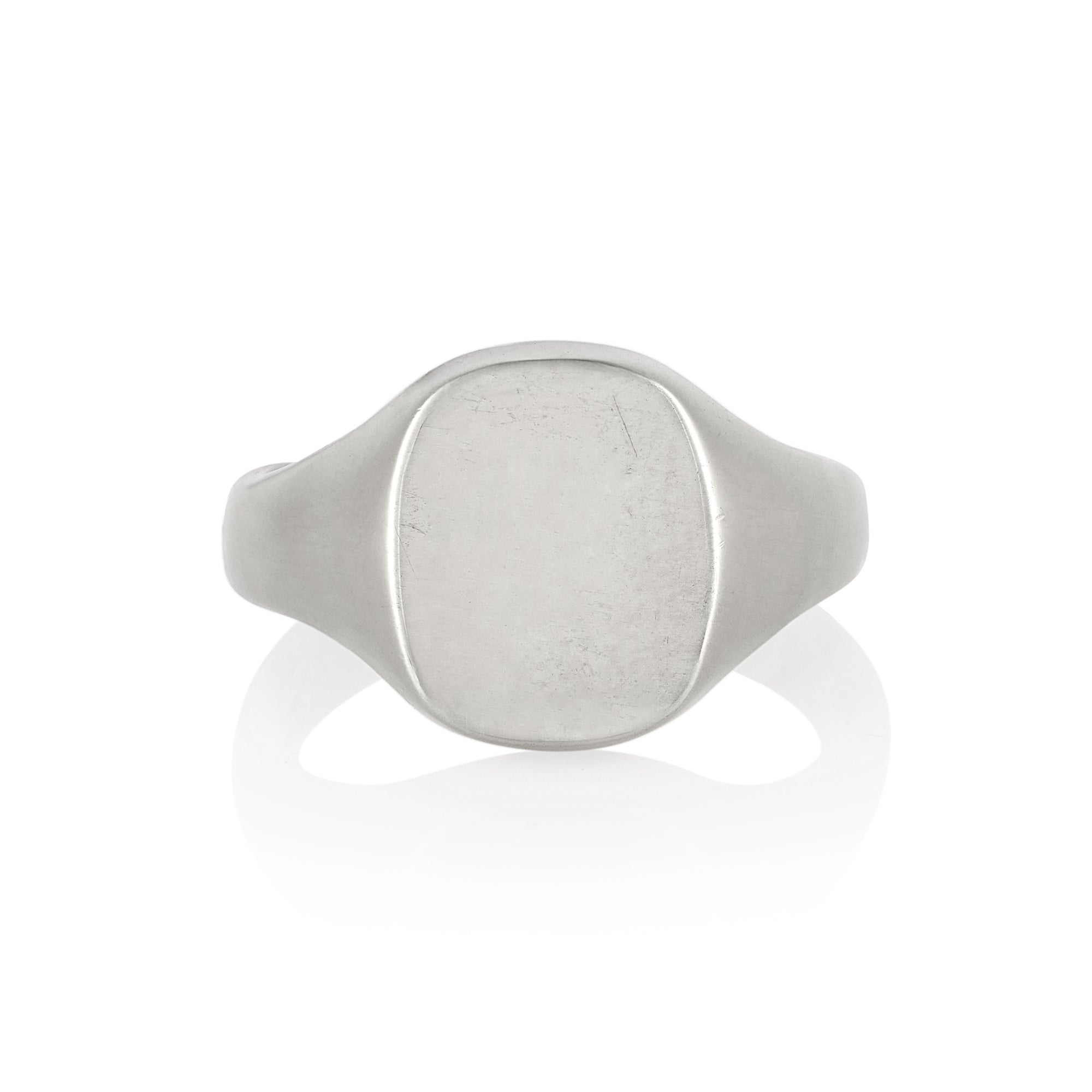 11 x 9mm Cushion Shaped Signet Ring