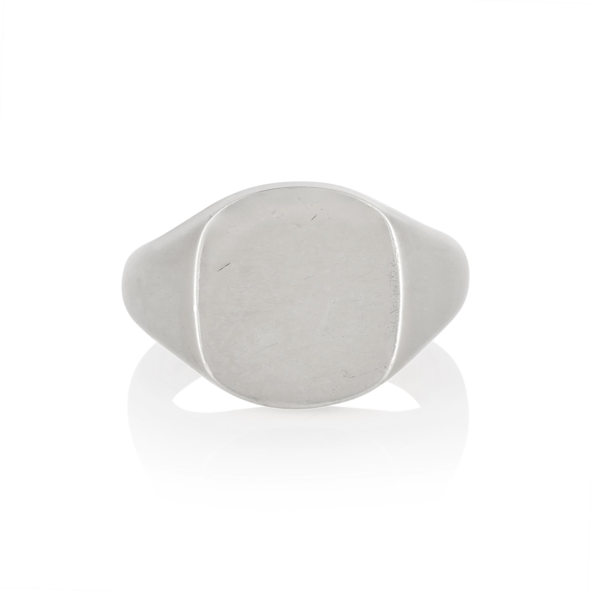 14 x 13mm Cushion Shaped Signet Ring