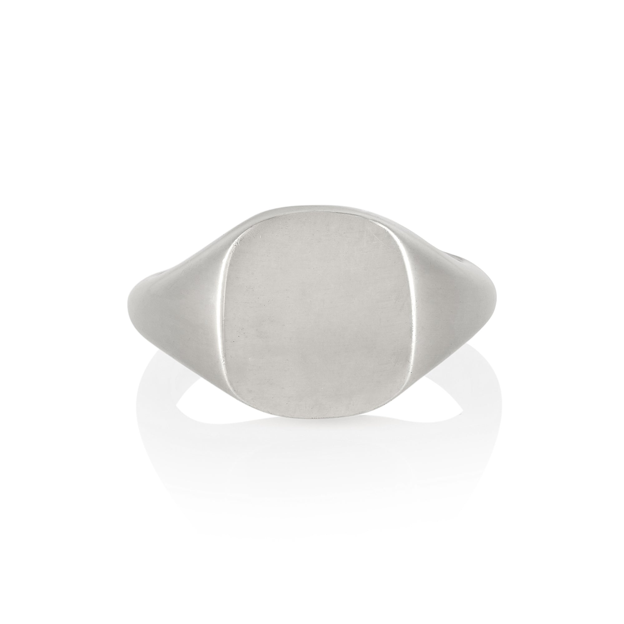 12 x 10mm Cushion Shaped Signet Ring