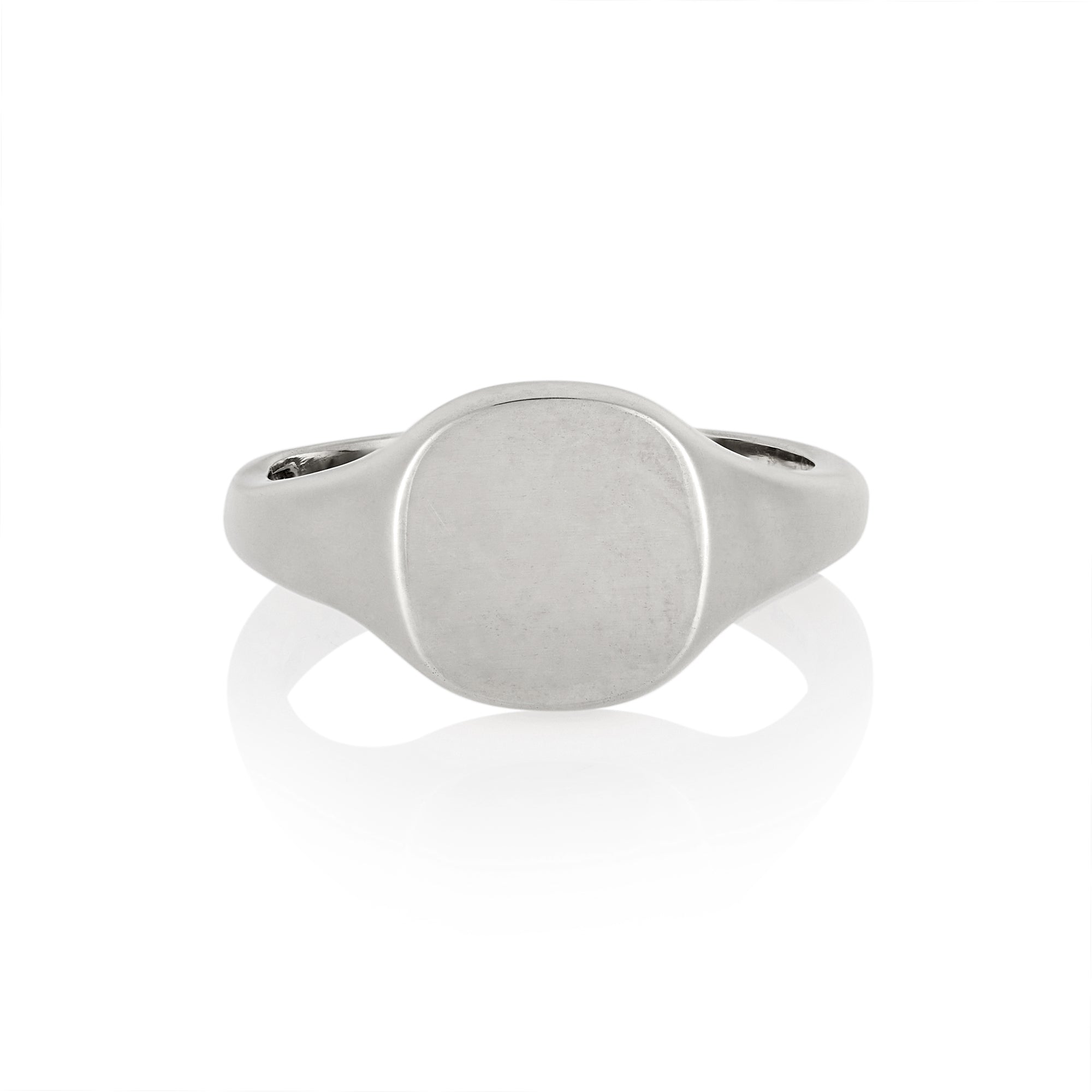 9 x 8mm Cushion Shaped Signet Ring