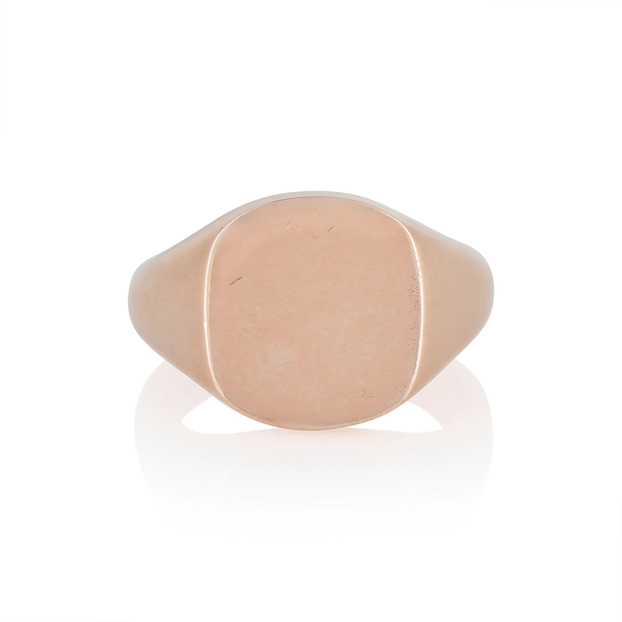 14 x 13mm Cushion Shaped Signet Ring
