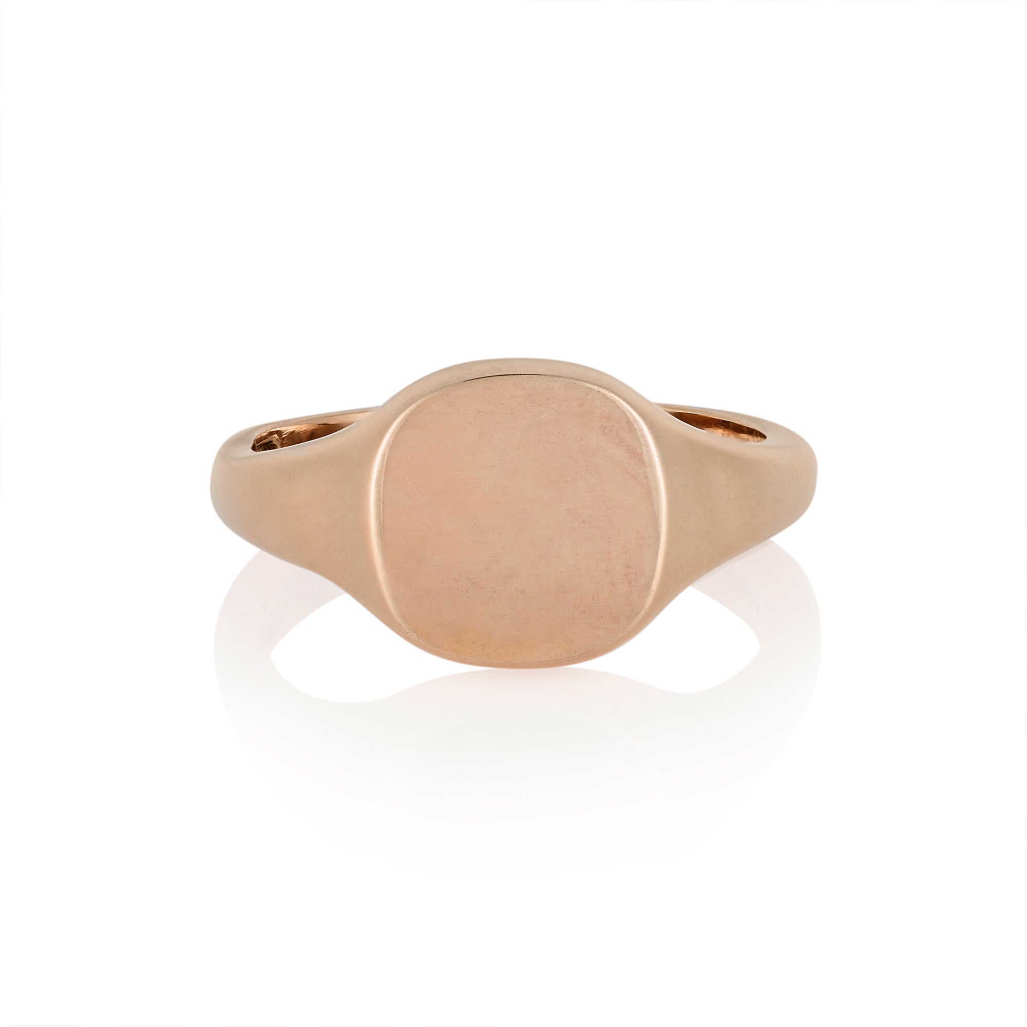 9 x 8mm Cushion Shaped Signet Ring