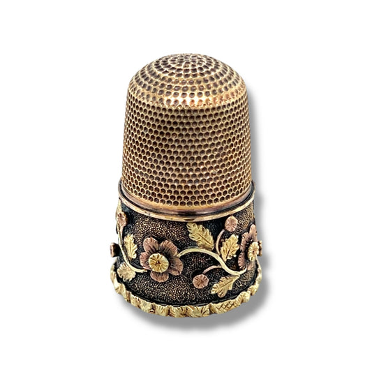18ct Antique Thimble - Wildsmith Jewellery
