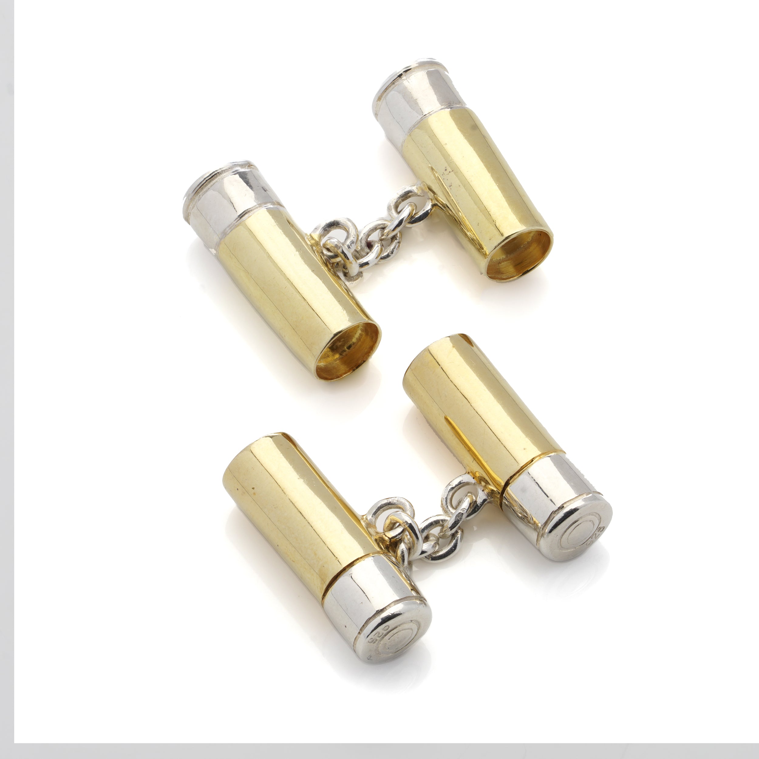 Double Cartridge Cufflinks - Wildsmith Jewellery
