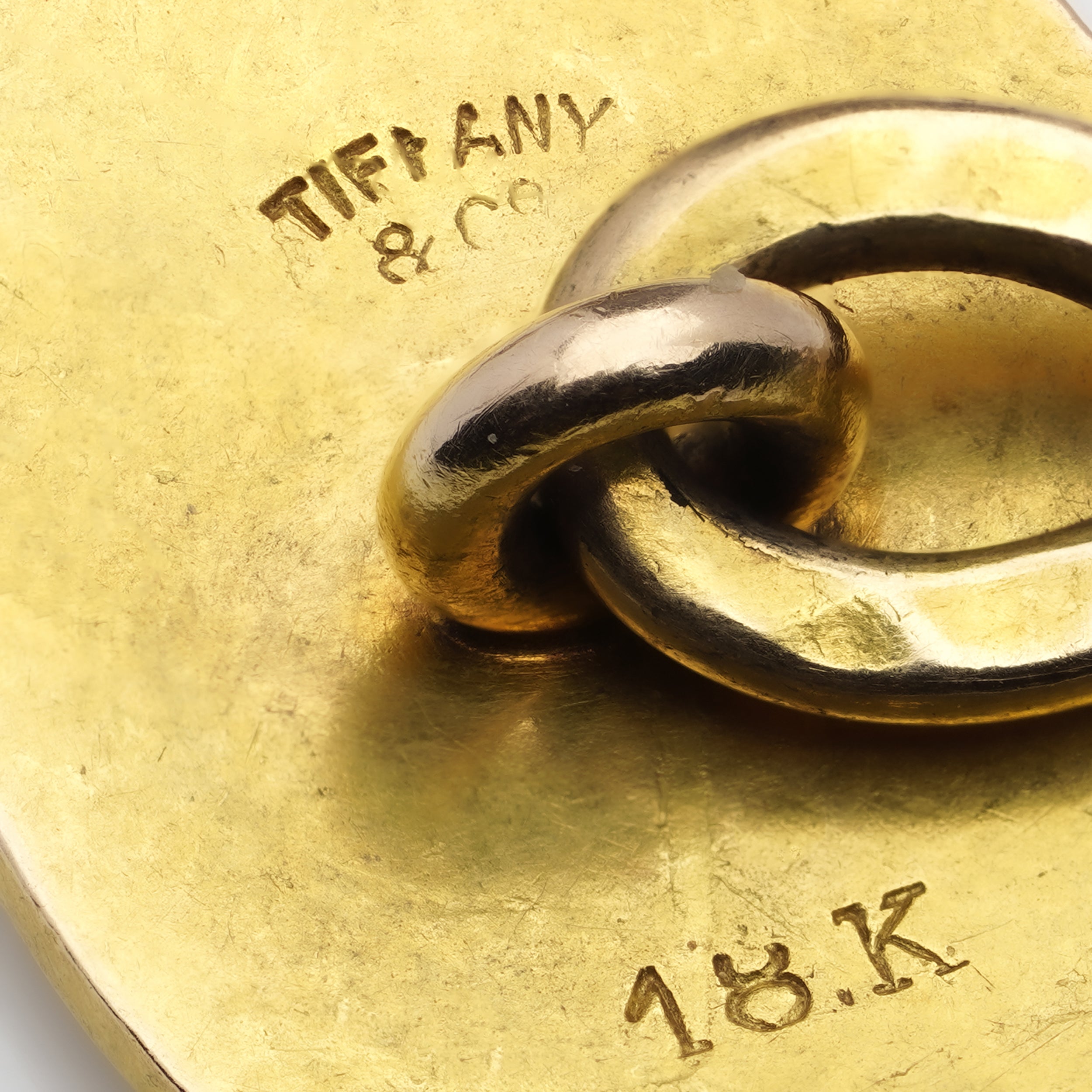 Vintage Tiffany & Co 18ct Gold Cufflinks - Wildsmith Jewellery
