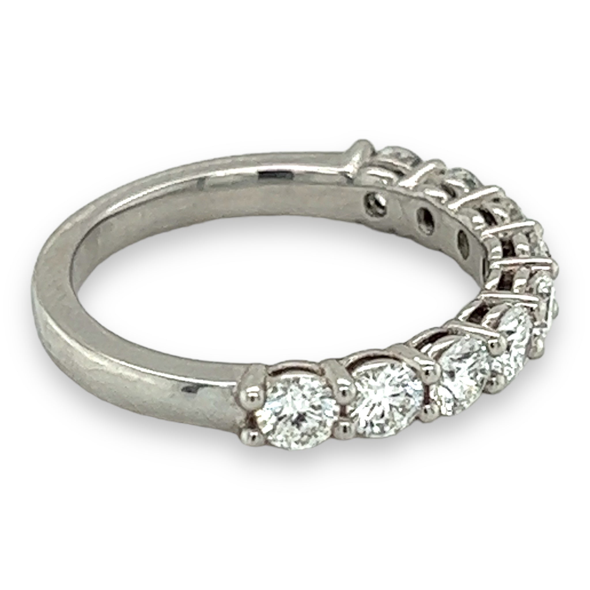 Diamond Nine Stone Ring in Platinum - Wildsmith Jewellery