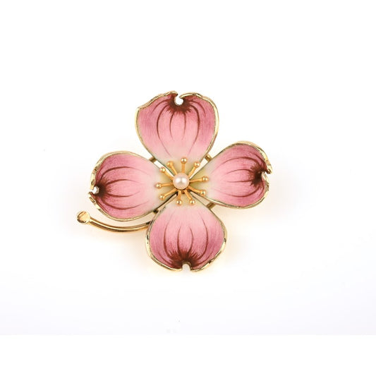 Enamel Flower Brooch - Wildsmith Jewellery Brooches