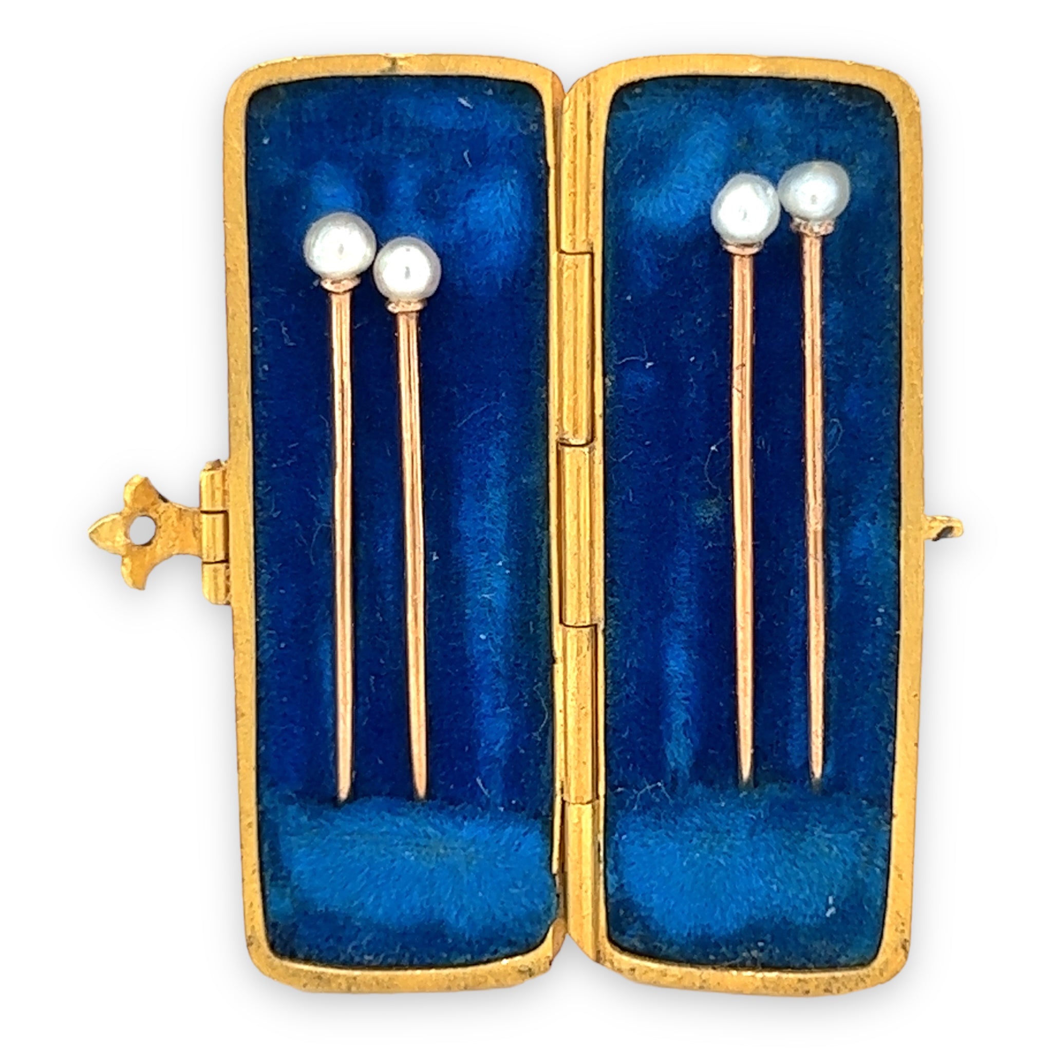 Victorian 18ct Gold Pin Case Brooch - Wildsmith Jewellery Brooches & Lapel Pins