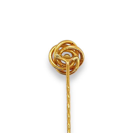 Victorian Lovers Knot Stickpin - Wildsmith Jewellery Stickpins