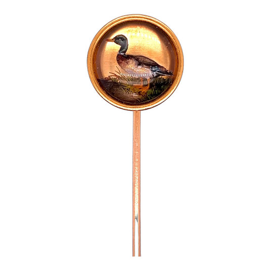 Antique Essex Crystal Stickpin, French - Wildsmith Jewellery Stickpins