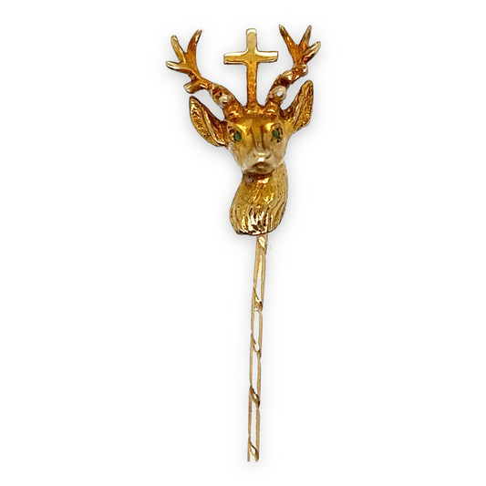 St Hubertus Stickpin - Wildsmith Jewellery Stickpins