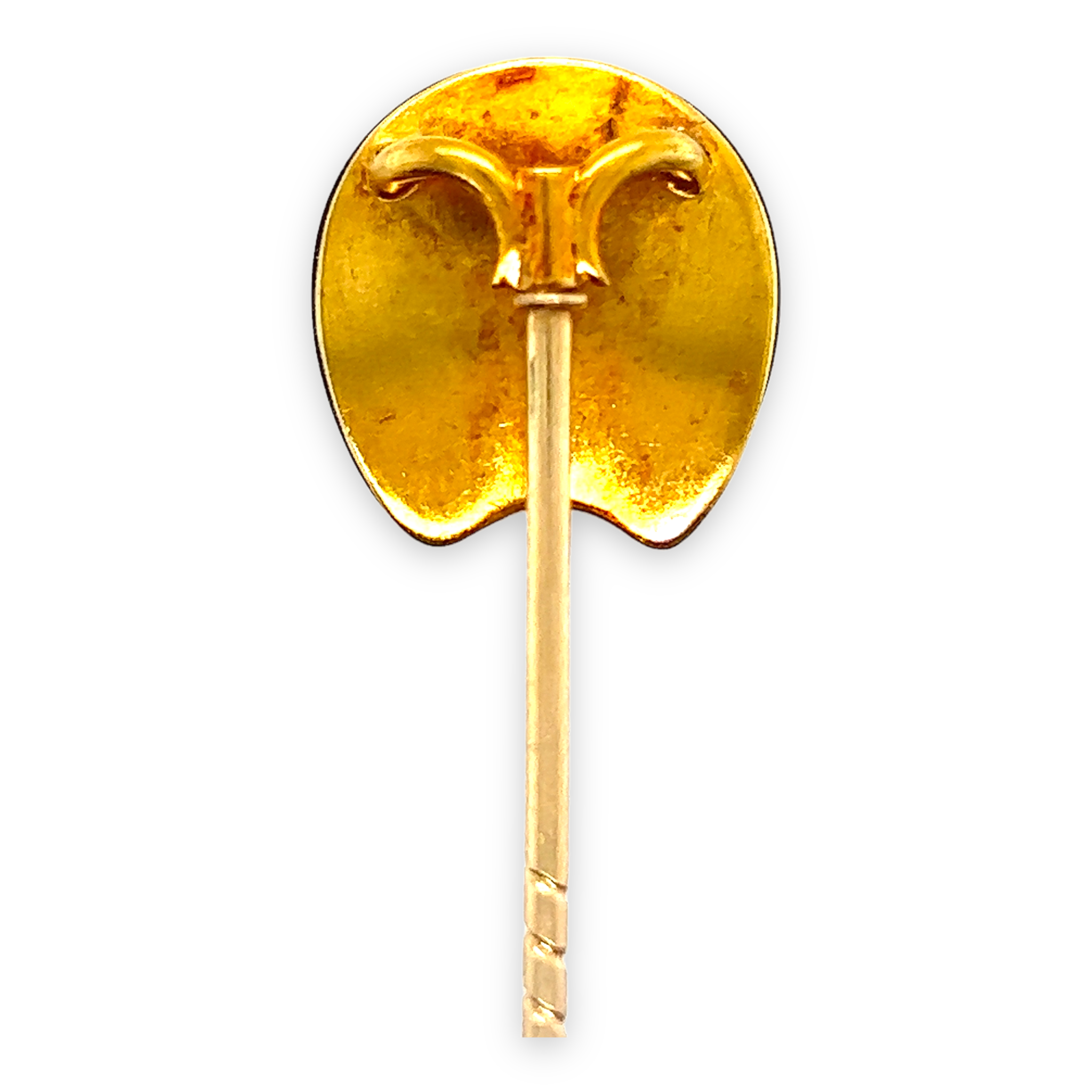 Agate and Diamond Horseshoe Stickpin - Wildsmith Jewellery Stickpins
