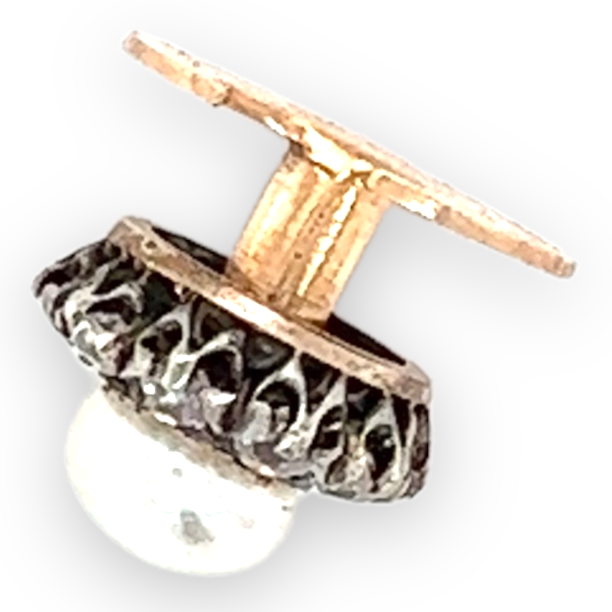 Pearl & Diamond Stickpin - Wildsmith Jewellery Stickpins