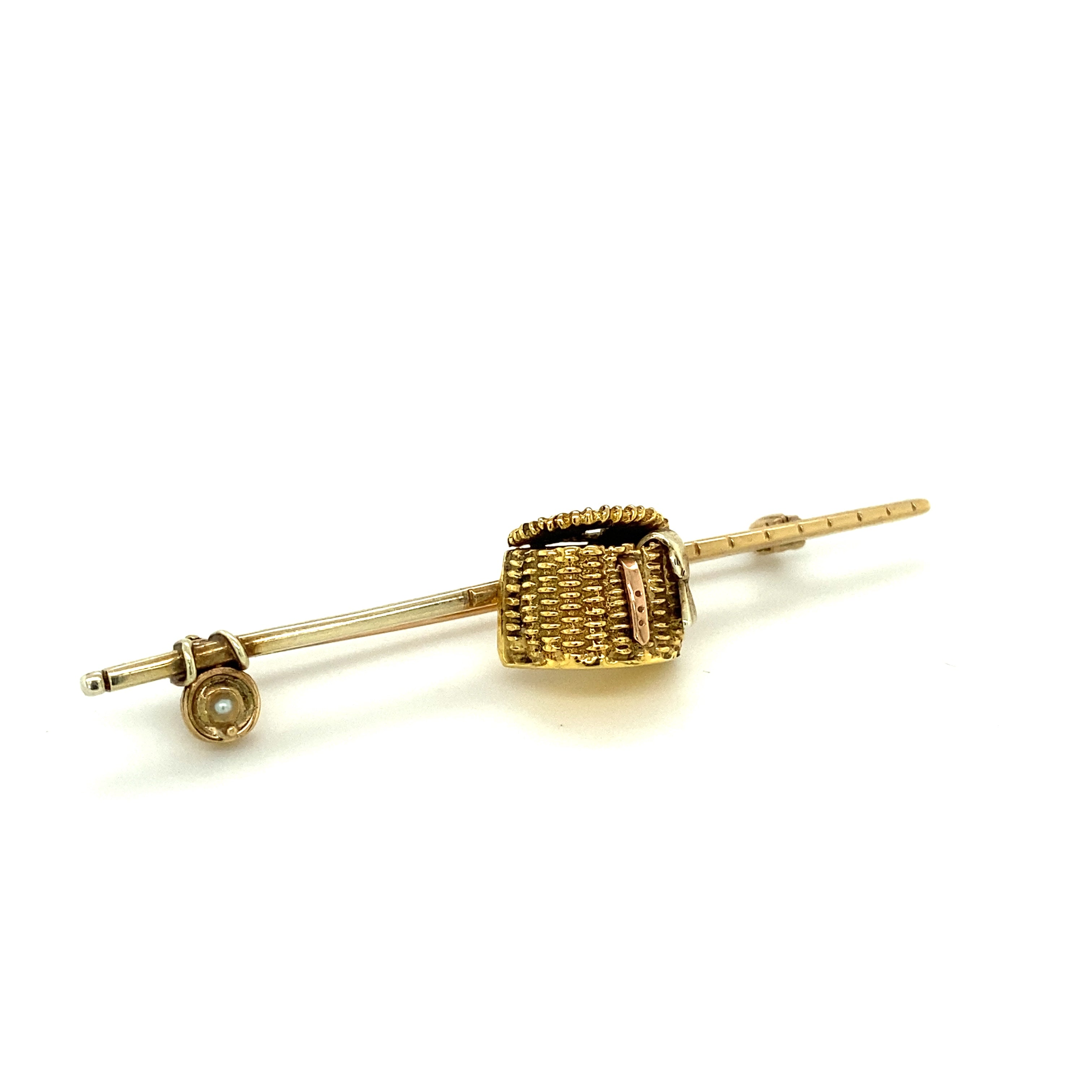 Fishing Rod Brooch - Wildsmith Jewellery Brooches & Lapel Pins