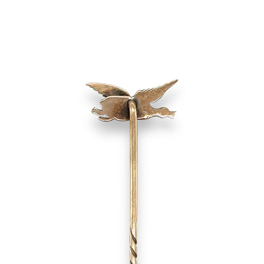 Edwardian Diamond Duck Stickpin - Wildsmith Jewellery Stickpins