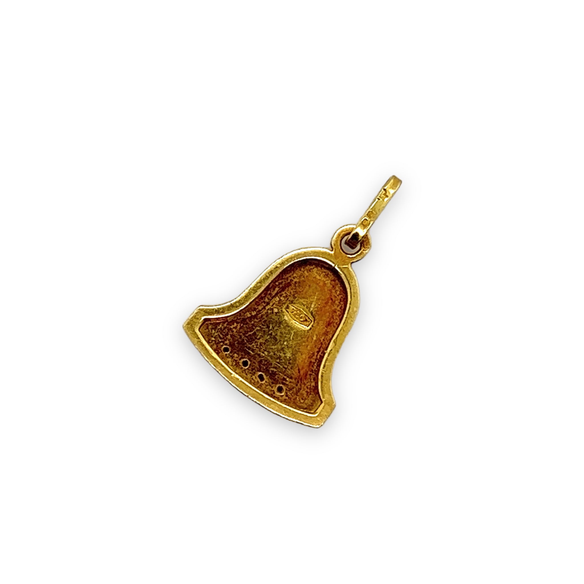 1970s Lapis Lazuli & Diamond Bell Charm - Wildsmith Jewellery Charms & Pendants