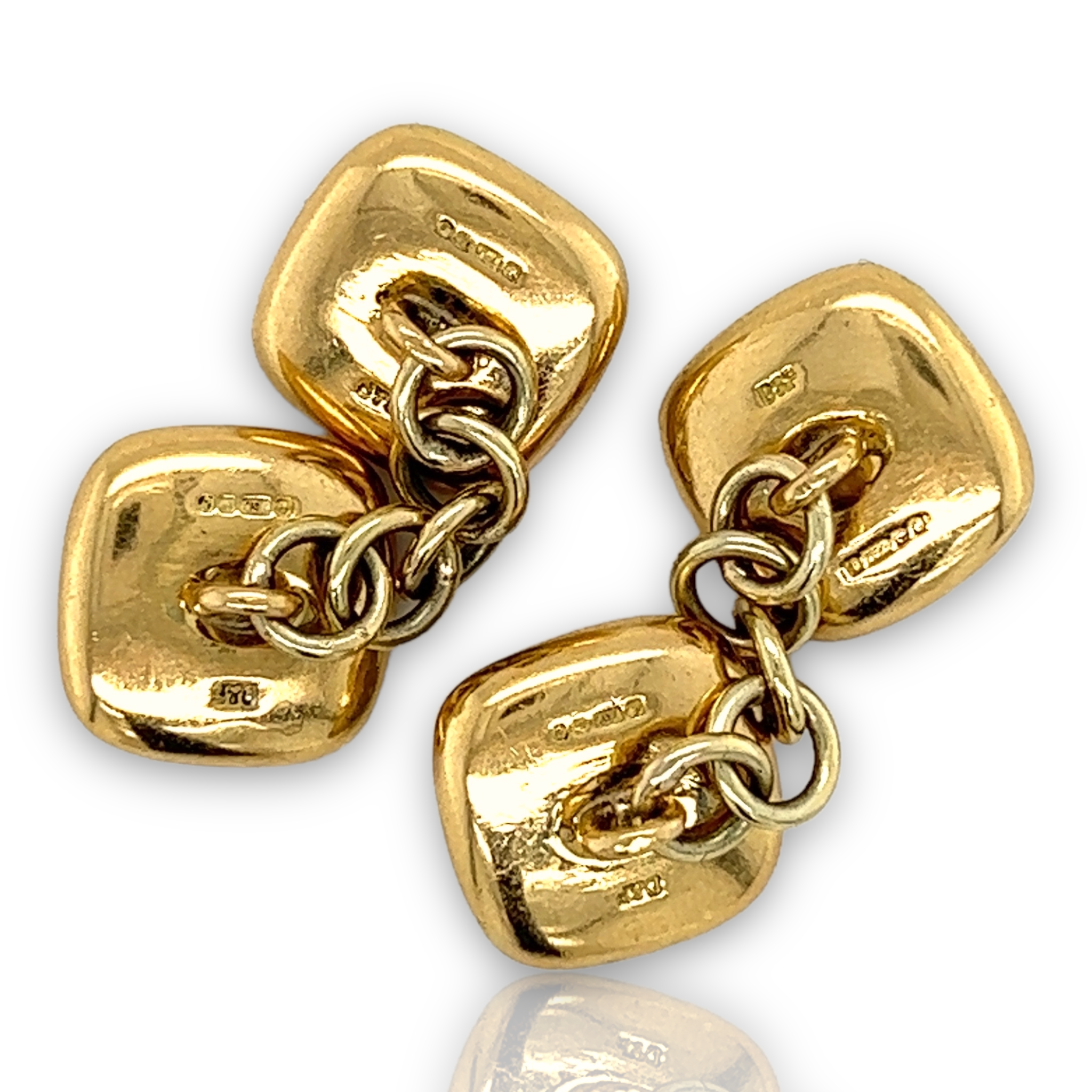 Diamond Mother of Pearl Cufflinks by Deakin and Francis - Wildsmith Jewellery Cufflinks