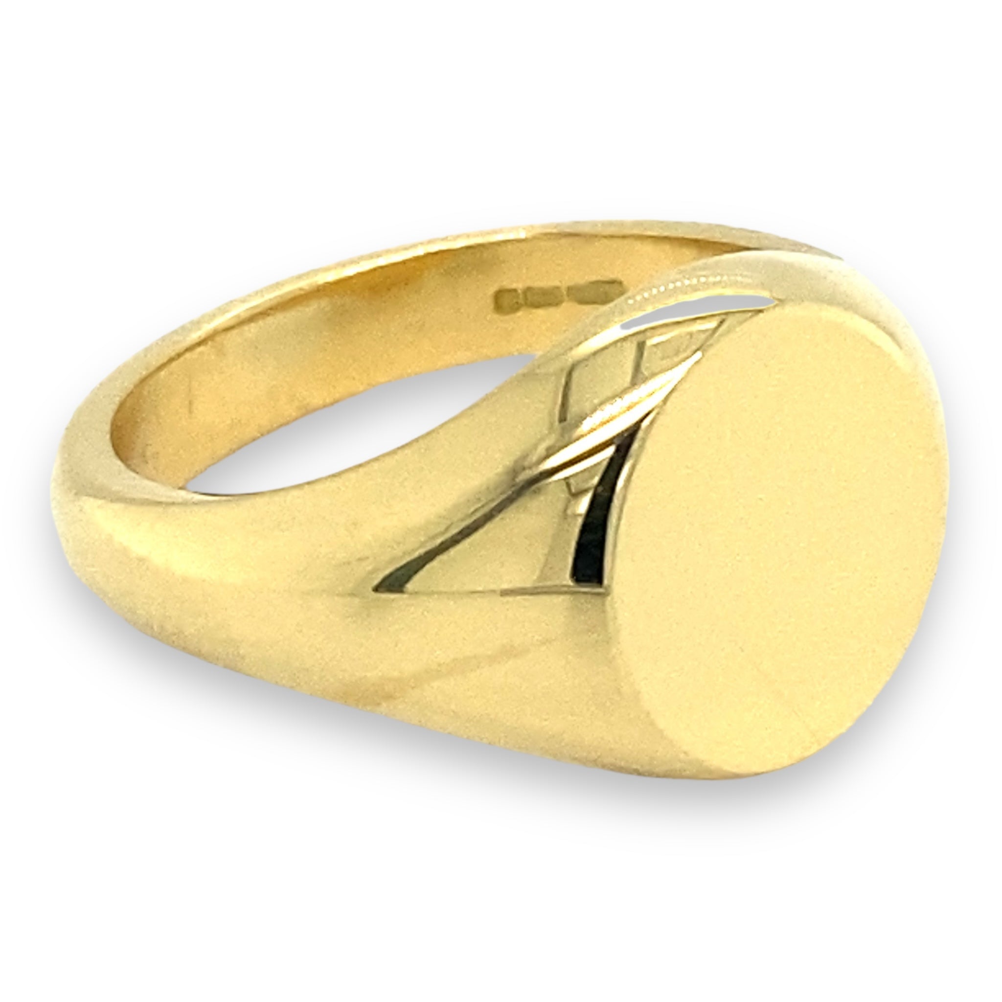 18ct Gold Signet Ring - Wildsmith Jewellery