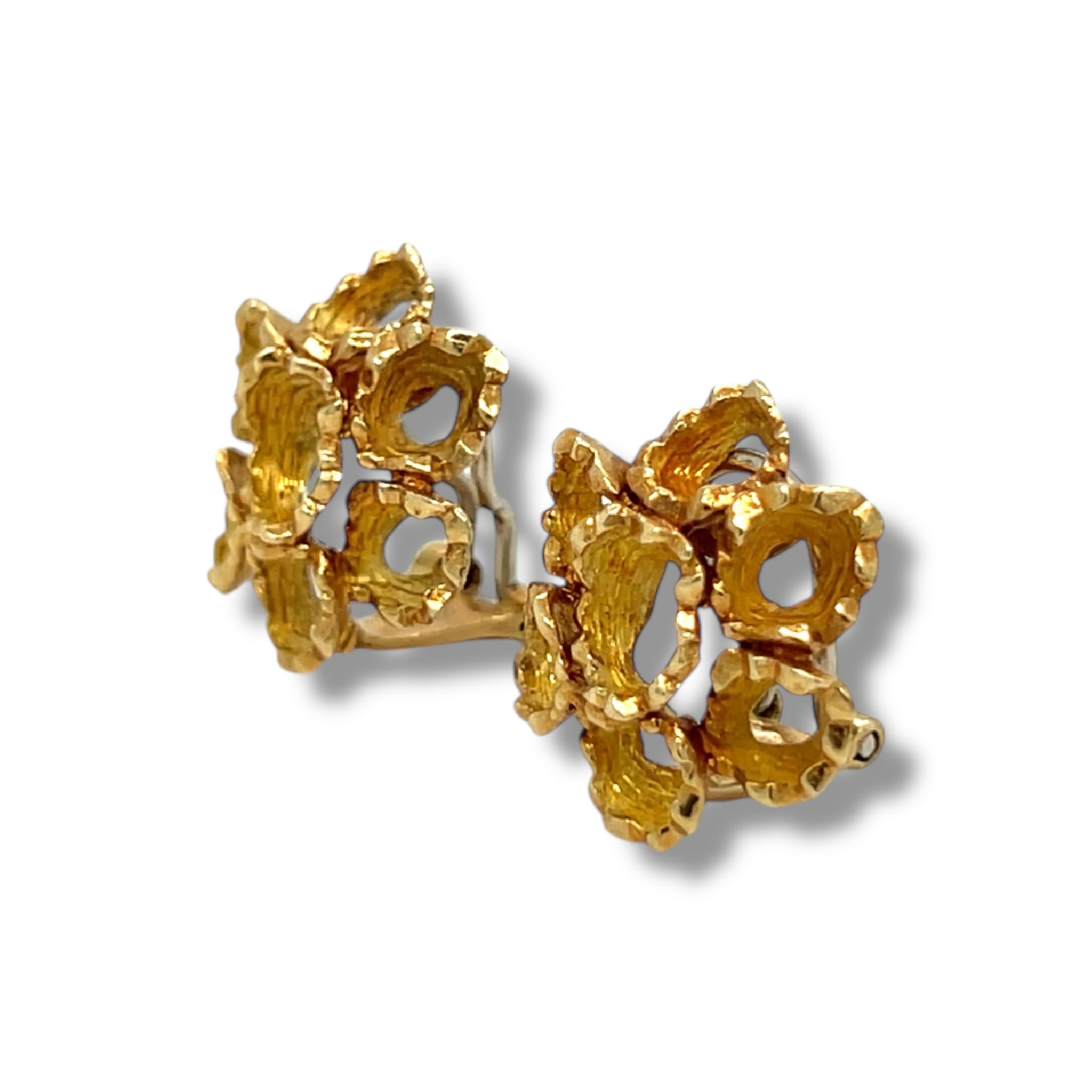 Vintage 18ct Gold Earrings - Wildsmith Jewellery