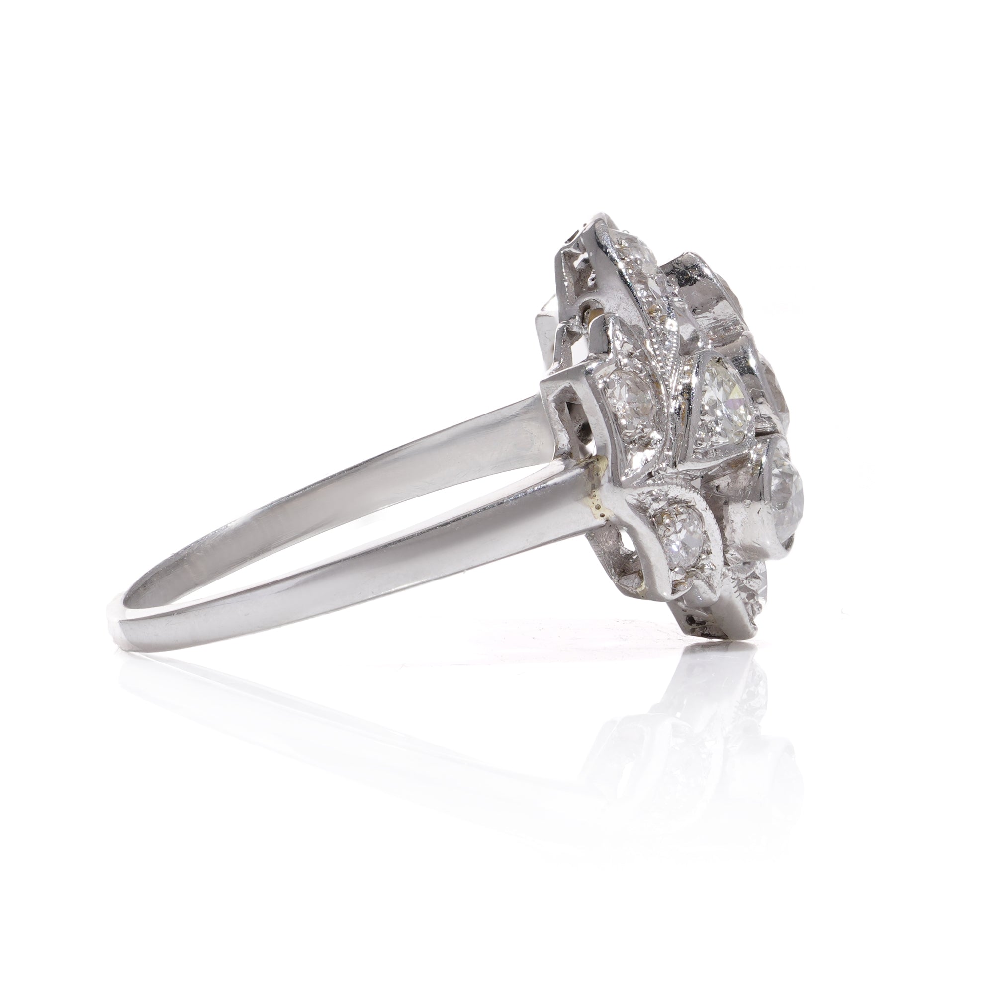 Edwardian Diamond Ring - Wildsmith Jewellery