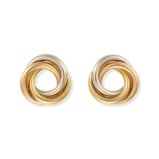 18ct Gold Love Knot Earrings