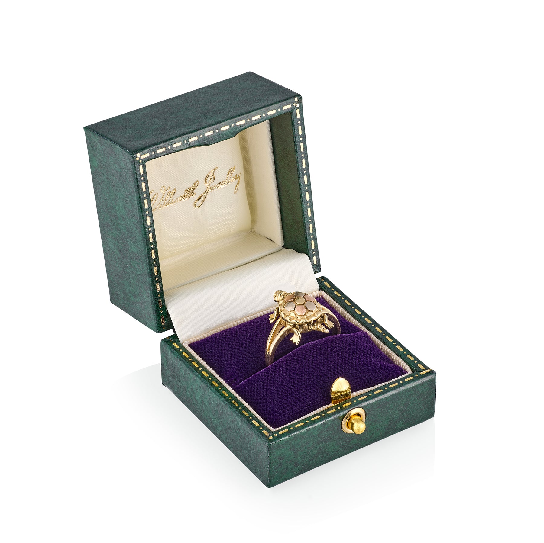 Vintage 14ct Gold Turtle Ring