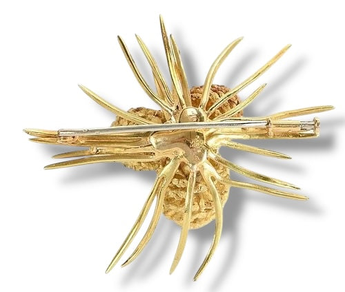 Hermes Paris, Vintage Pine Cone Brooch