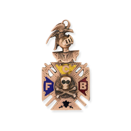 Vintage Knights of Pythias Fob Pendant - Wildsmith Jewellery